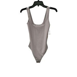 New Good American Size 0 Modern Tank Scuba Bodysuit in Lilac Whisper002 *Stain*